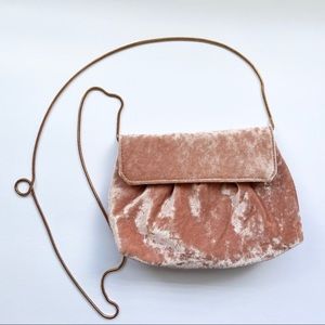 NEW Crushed Velvet Purse